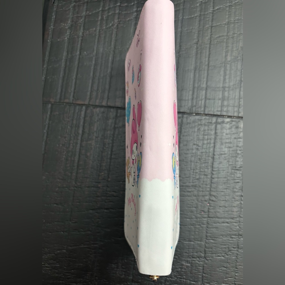 Sanrio My Melody Pink and Blue Zip Wallet - Picture 3 of 4